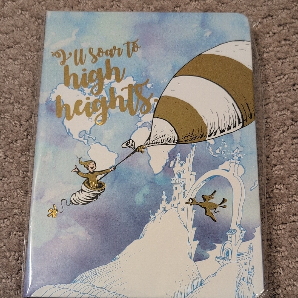 Oh! The Places You'll Go Notebook NWT